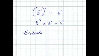 Advanced laws of indices [upl. by Avictor]