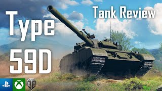 Type 59D  Cold War Tank Review  World of Tanks Modern Armor  WoT Console  Red Tigers [upl. by Aidan]