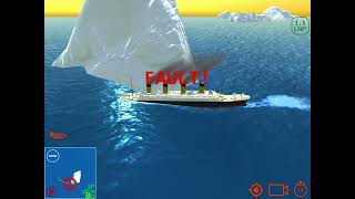 Titanic sinking ship handling sim [upl. by Festus]