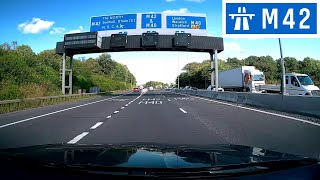 M42 Motorway J3 A435 Portway Island to J3a M40 Motorway [upl. by Anoyek]