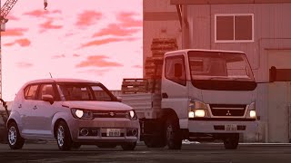 BeamNGDrive  Mitsubishi Fuso Canter Mod Showcase [upl. by Rask]