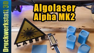 Was kann der 20W Diodenlaser von Ranvee  Algolaser Alpha MK2 [upl. by Aicnorev985]