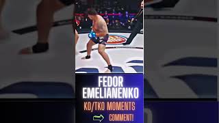 Fedor Emelianenko The Last Emperors Legendary KO Power 💥 [upl. by Esirahc930]