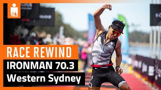 2024 IRONMAN 703 Western Sydney  Race Rewind [upl. by Satsoc]