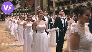 Wiener Opernball 2015  die Eröffnung in voller Länge [upl. by Asyen]