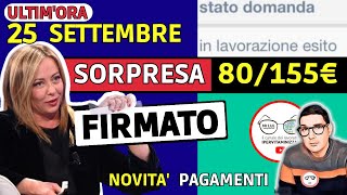 ULTIM’ORA⚠️ INPS SORPRESA 25 SETTEMBRE 2023  LAVORAZIONI RDC DATE PAGAMENTI 5 NOVITà DOPPIO BONUS [upl. by Vipul]