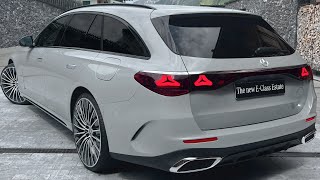 NEW 2024 Mercedes EClass Estate Better Than Limousine Interior Exterior Review First Look [upl. by Kamal474]