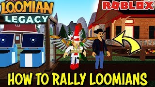 HOW TO RALLY AT THE RALLY RANCH  Loomian Legacy Roblox  How To Breed [upl. by Elia]