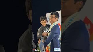 Cutest moment on Internet ❤️ magnuscarlsen praggnanandhaa anishsarkar [upl. by Zaller639]