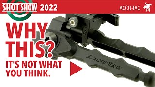 Why is the Accutac Bipod designed like this [upl. by Niamrej403]