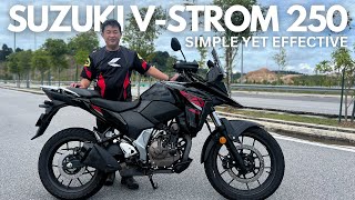 Suzuki VStrom 250 SX  It Is Simple Yet Efficient And Cheap Too [upl. by El]