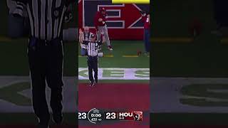 Jake Bates Barely Sneaks In The Game Winning Field Goal shorts [upl. by Oicram702]