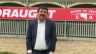 In front of the historical Scoreboard at Adelaide Oval cricket ground Adelaide Australia [upl. by Legna]