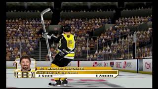 NHL 2K6 Boston Bruins vs Tampa Bay Lightning [upl. by Nikolaus489]