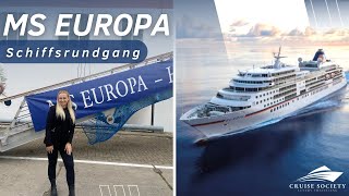 MS EUROPA Schiffsrundgang ⚓️ August 2023 [upl. by Lukey328]