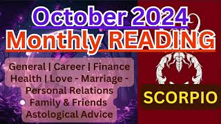 Scorpio Horoscope October 2024  Astrologer Pallav Bhatt [upl. by Yenobe]