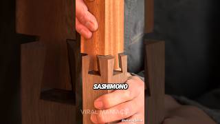 These Wood Joints Are Incredible  Japans Sashimono Wood Working short [upl. by Isolde]