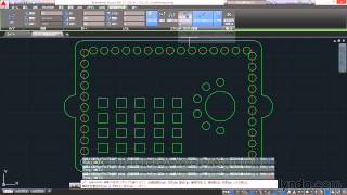 Autodesk AutoCAD基本講座  配列複写パス配列の作成  lyndacom 日本版 [upl. by Iatnahs948]