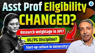 Assistant Professor 2024 Eligibility Changed New Rules😱Aditi Mam [upl. by Aenal]