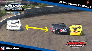 Limited Late Model  Fairbury  iRacing DIRT [upl. by Eittam]