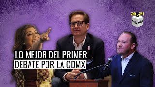 ¡Debate CHILANGO 🗳️ TABOADA BRUGADA y CHERTORIVSKI 🧐 ¿quién ganó el debate de la CDMX 2024 😱📣 [upl. by Llorrac601]