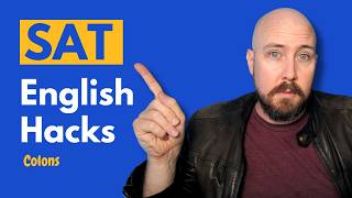 SAT English Hacks  Colons [upl. by Immaj]