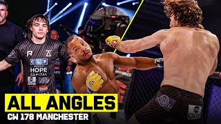 Exclusive BehindtheScenes All Angles of Cage Warriors 178 Manchester [upl. by Aenet]