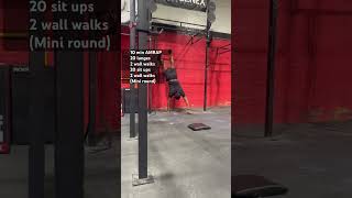 10 minute AMRAP🔥crossfit workout motivation gymlife gym [upl. by Samuele]