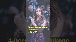 Top 10 bollywood richest actress bollywoodactresses [upl. by Alakim698]