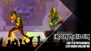 Iron Maiden  Can I Play With Madness Live Maiden England 88 [upl. by Adiuqal]