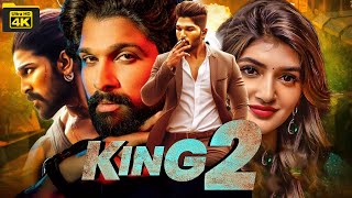 King 2 Allu Arjun amp Sreeleela 2024 Full Hindi Dubbed New Movie  Blockbuster South Action Movies [upl. by Gratia]