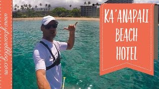 Staying at Kaanapali Beach Hotel Maui  FAMILY REVIEW [upl. by Ennaillek]