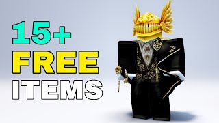 GET 15 FREE ROBLOX ITEMS 🔥 2024 [upl. by Saduj734]