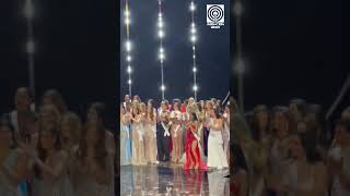 Audience view Miss Nicaragua takes first walk as Miss Universe [upl. by Proulx]