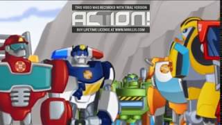 Transformers Rescue Bots Optimus Prime y Bumblebee salvan a los Rescue Bots de Morocco [upl. by Aivatnuhs]