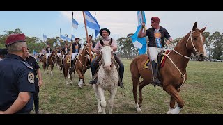 ESCUADRA ALBICELESTE EN LA 65° FIESTA PROVINCIAL 3° FIESTA NACIONAL DE LAS LLANURAS [upl. by Ettie]