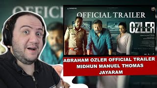 Abraham Ozler Trailer Reaction  Jayaram Arjun Ashokan Anaswara  Midhun Manuel Thomas [upl. by Eirolav]