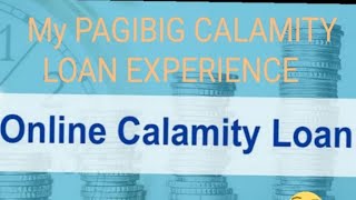 My GOOD experience in my Calamity Loan application with PAGIBIG fund [upl. by Lobell]