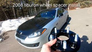 Wheel spacer install 2008 Tiburon 34 [upl. by Damiano467]