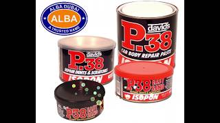 P38 BODY FILLER ALBA DUBAIAUTOMOTIVE AND CAR CARE PRODUCTS [upl. by Ettennig]