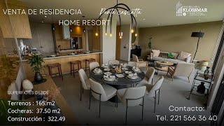 HERMOSA RESIDENCIA HOME RESORT EN VENTA PUEBLA [upl. by Cherry]