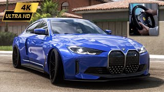 BMW i4 eDrive40 Forza Horizon 5  4090 RTX 4K Gameplay [upl. by Athalee]