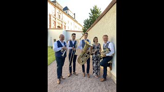 Harmonic Brass spielt in Augustusburg von Turm zu Turm [upl. by Esirrehc]