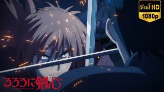 Kenshin vs Hajime Saito  Full fight  Rurouni Kenshin 2023 Episode 23 [upl. by Nosac]