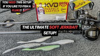 You Need This Setup If You Like To Fish A Fluke The Ultimate Soft Jerkbait Setup [upl. by Siol]