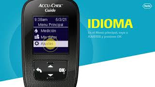 AccuChek Guide  Idioma [upl. by Steffy575]