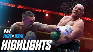 Oleksandr Usyk DECISIONS Tyson Fury To Become Undisputed  FIGHT HIGHLIGHTS [upl. by Itsirk]