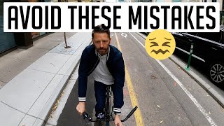 Eight mistakes new bike commuters make that can be easily avoided [upl. by Neelrak]