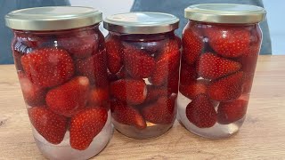 Kompot od Jagoda  za Zima 🍓🍓🍓 [upl. by Adym570]