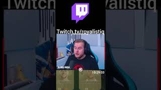 Royalistiq imiteert rapper Sjors royalistiq twitchnl dutch [upl. by Brendis]